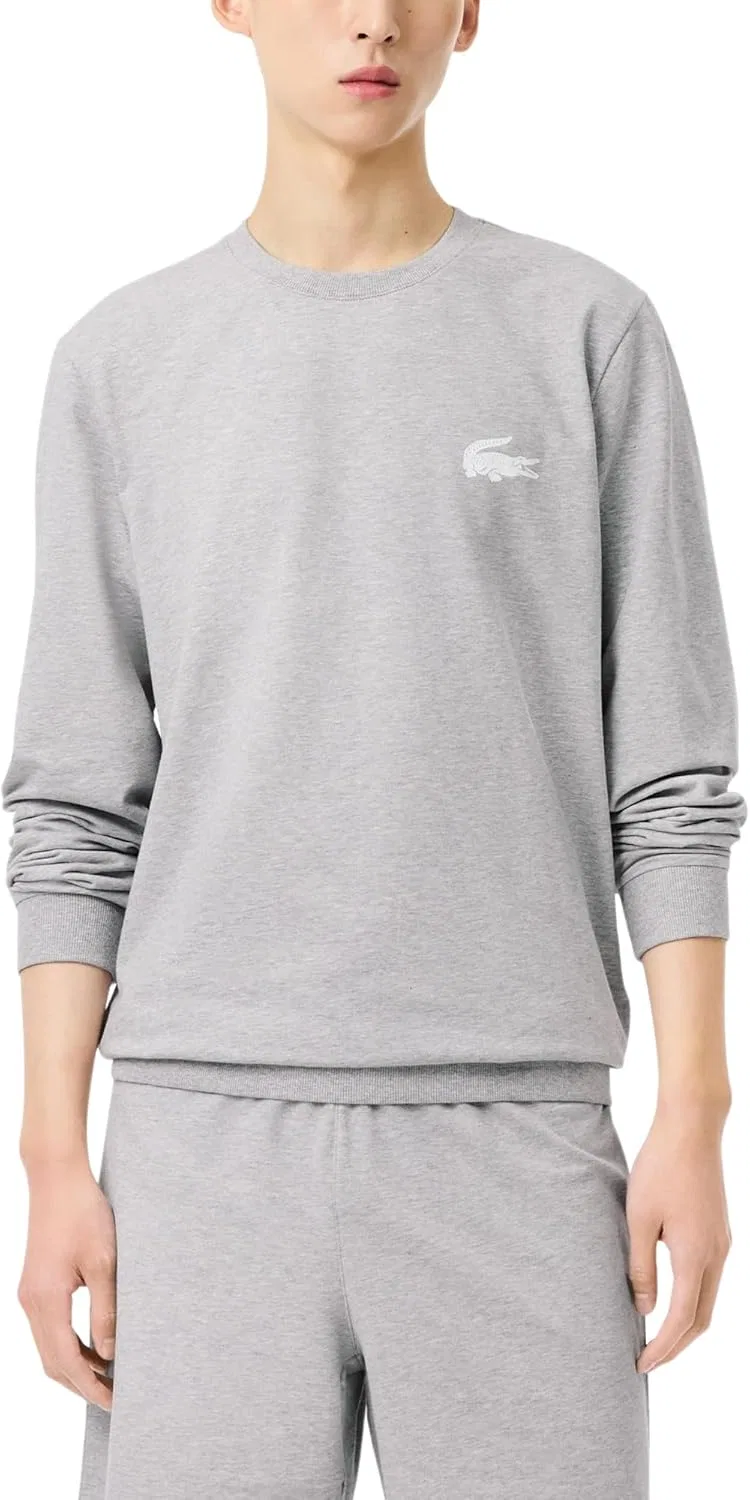 Мужская флисовая домашняя толстовка Lacoste (эксклюзив Amazon)