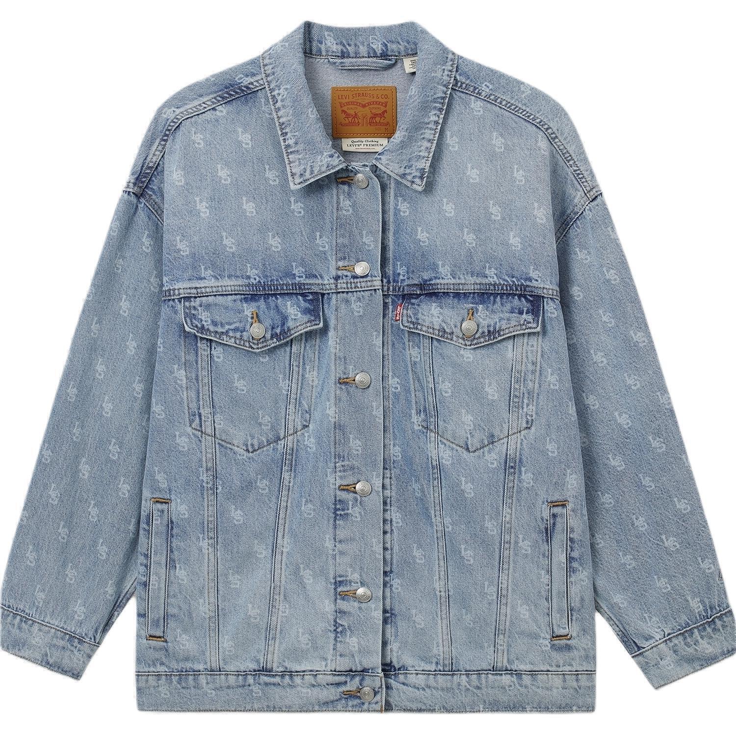 Levis Джинсовая куртка Levi’s женская светло-голубая, Light Blue — фото 3
