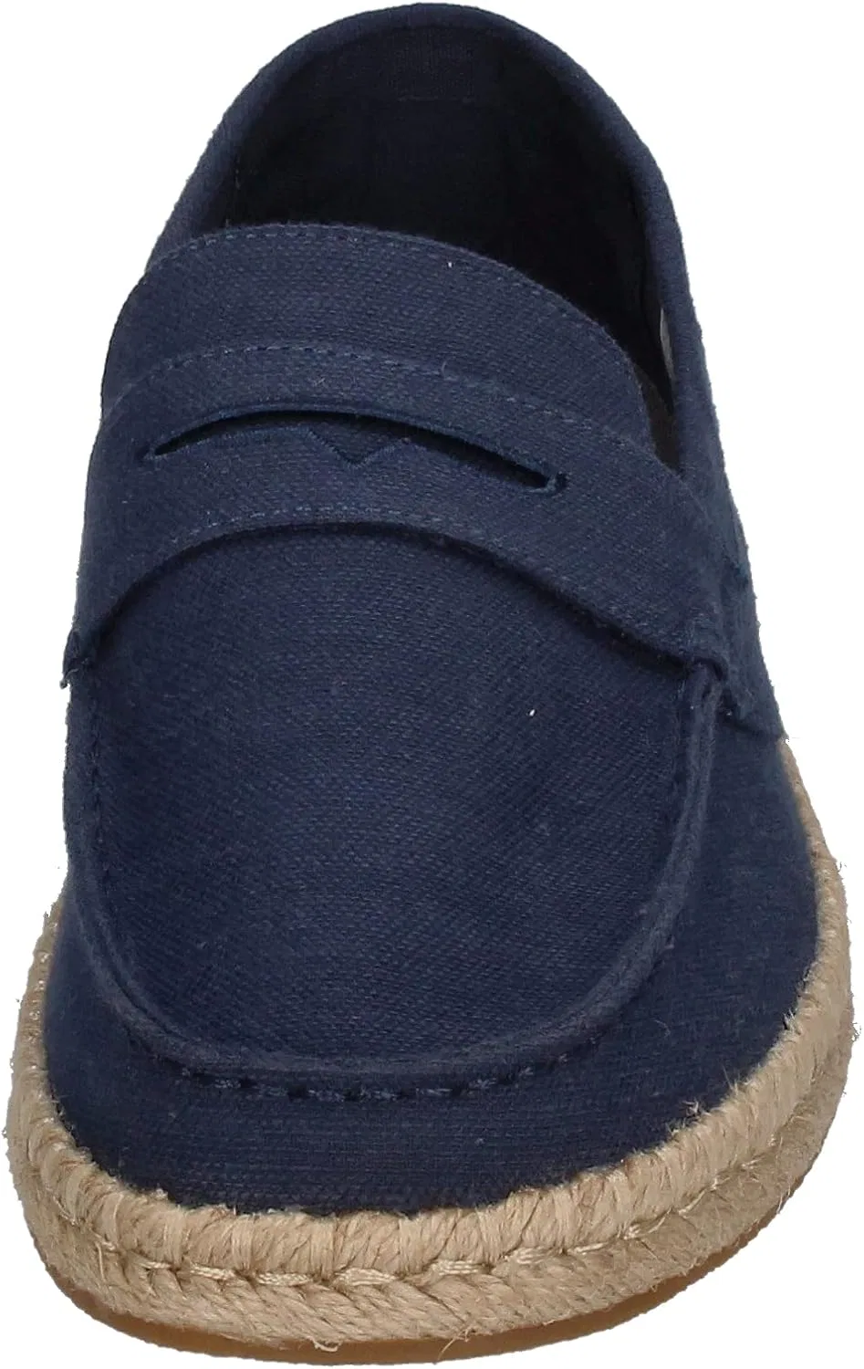 TOMS Herren Stanford Seil туфли, Navy Blue Slubby Fabric — фото 2