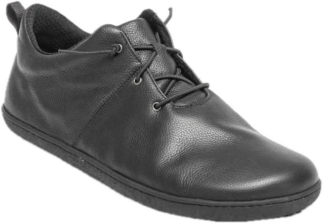 Кроссовки Sole Runner Deimos изготовлены из черной кожи, унисекс, подходят для ходьбы и боя — фото 4