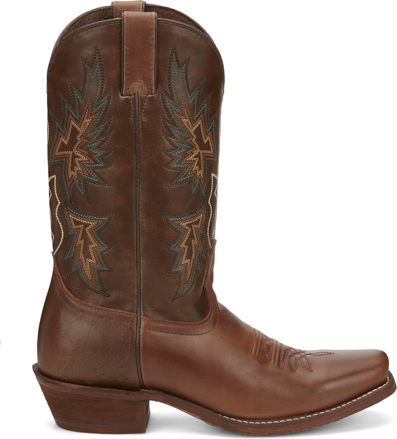 Мужские вестерн-сапоги Nocona Go Round 12 с квадратным носком Nocona Boots, Tan — фото 3