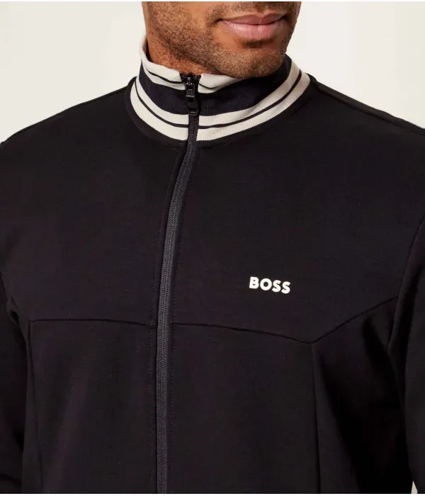 Толстовка FZ Zone regular fit Boss Green, черный — фото 4
