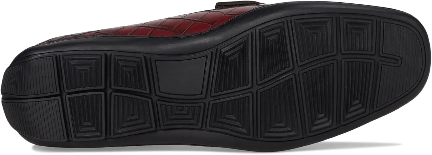 Мужские туфли Embrey Moc Toe Driver от STACY ADAMS, Wine Red — фото 4