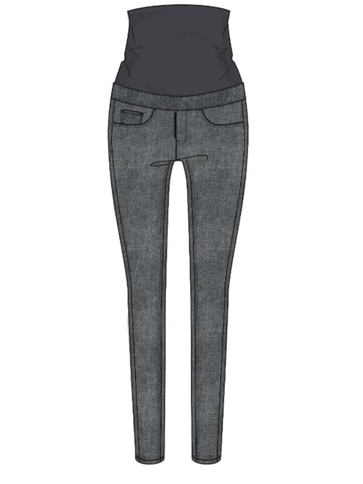 

Noppies Джеггинсы Ella из серого денима