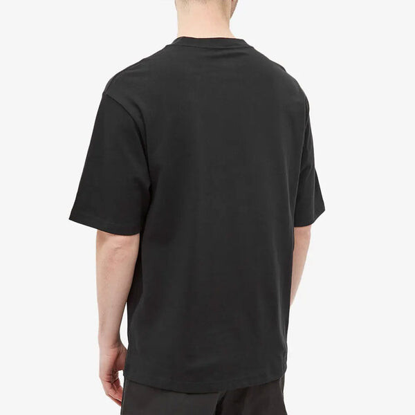 Футболка Air Jordan Embroidered Round Neck Sports Short Sleeve T-Shirt Men's Black, черный — фото 3