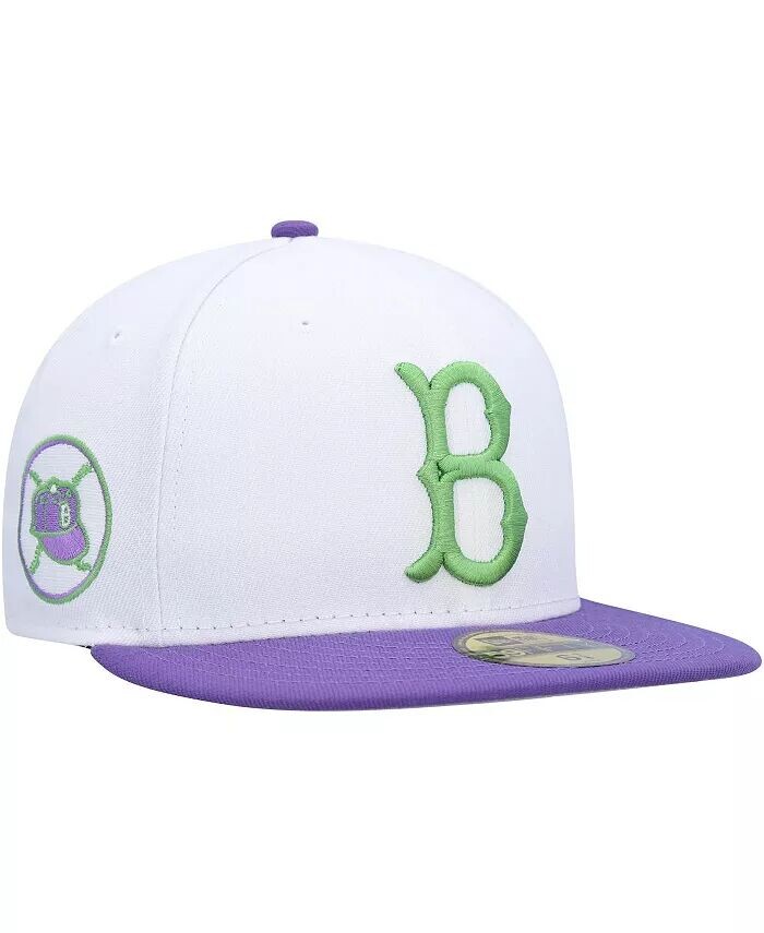 

Мужская белая шапка Brooklyn Dodgers Side Patch 59FIFTY Fitted Hat New Era