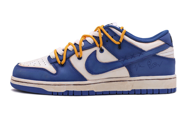 

Кроссовки Nike Dunk Skateboard Shoes Women's Low-Top Blue/White