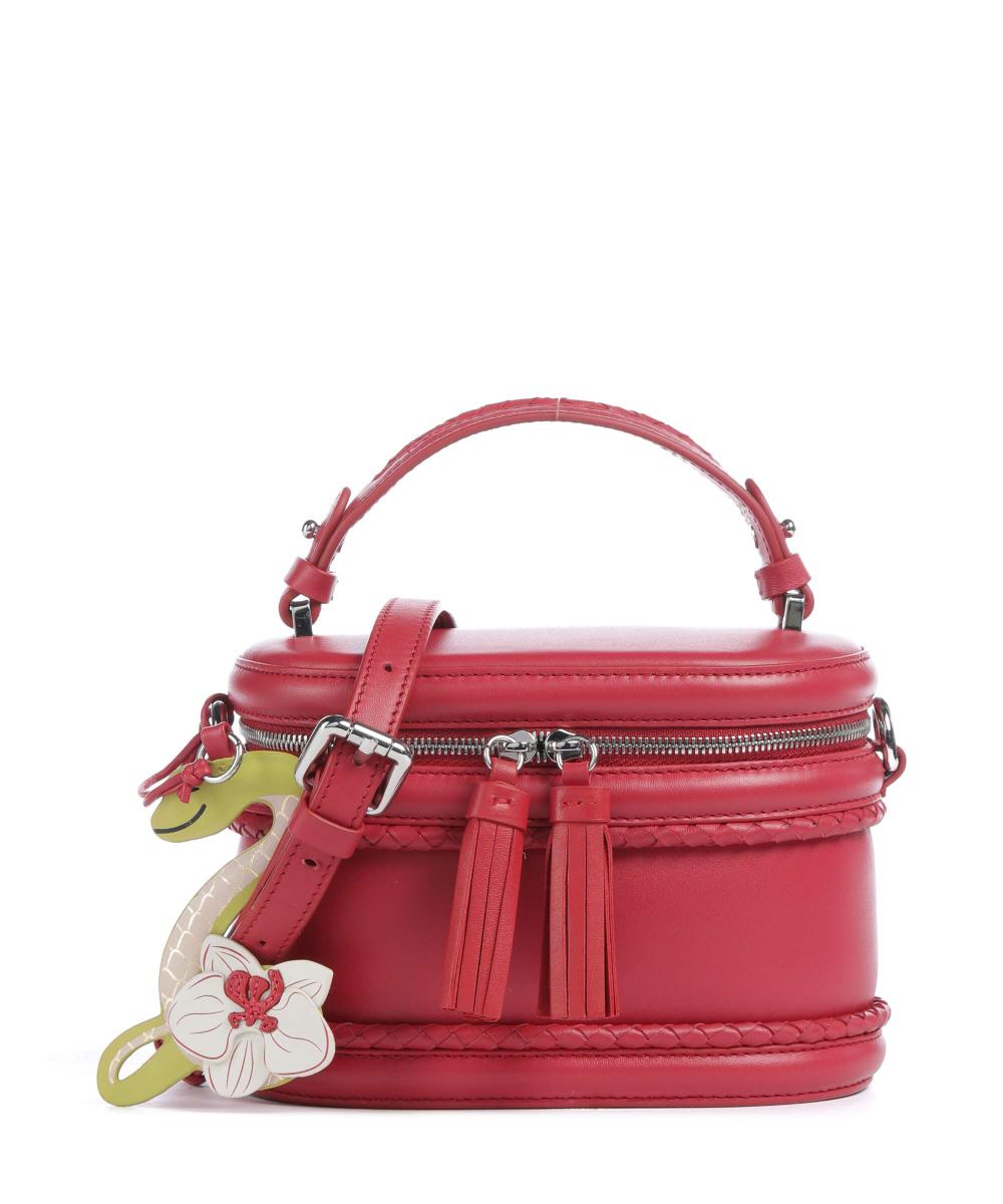 

Сумка через плечо с лунным Новым годом из мелкозернистой коровьей кожи Radley London, красный