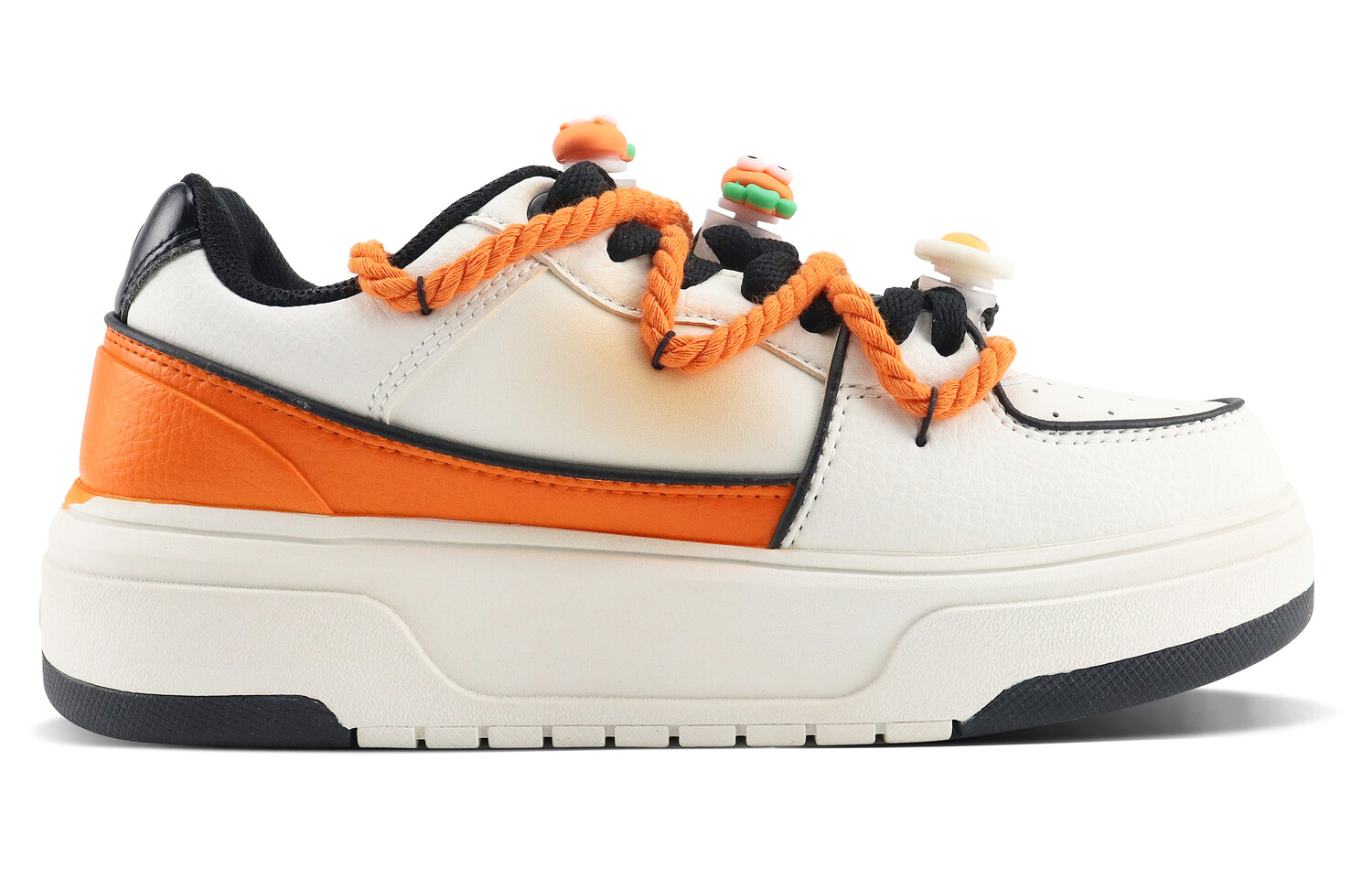

Кроссовки MLB Chunky Liner Skateboarding Shoes Unisex Low-top Orange/White, цвет Orange