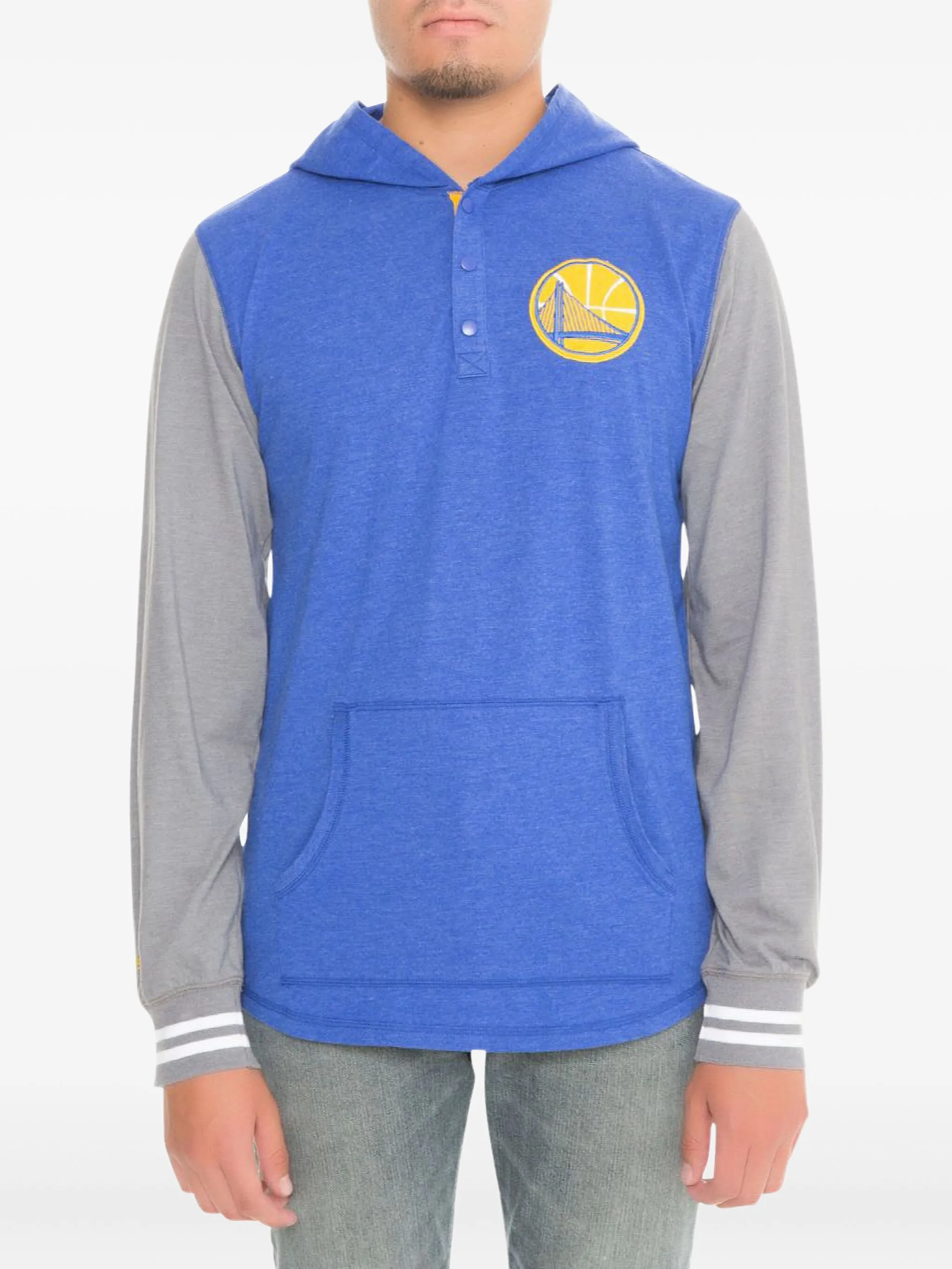 

Худи NBA Golden State Warriors Mid-Season Mitchell & Ness, синий