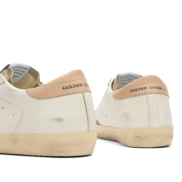 Суперзвездные кроссовки Golden Goose, белый/серо-коричневый/черный — фото 4