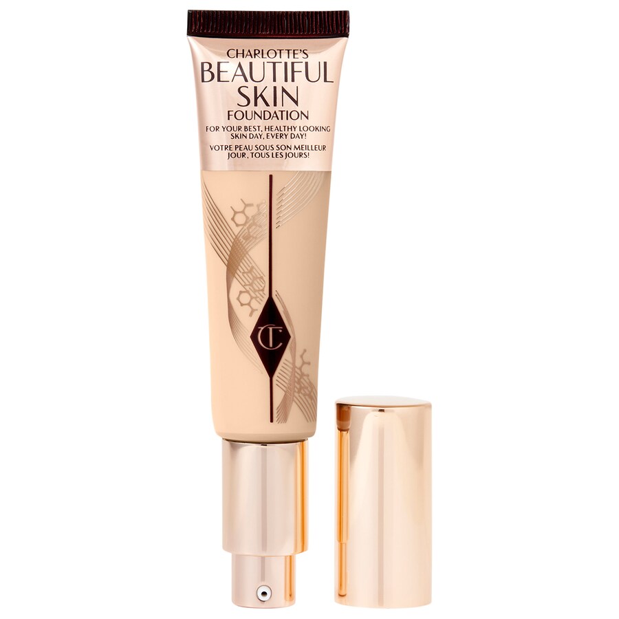 Жидкая тональная основа средней плотности Beautiful Skin Charlotte Tilbury, 1 oz/30 ml, 4 Neutra (дубль)