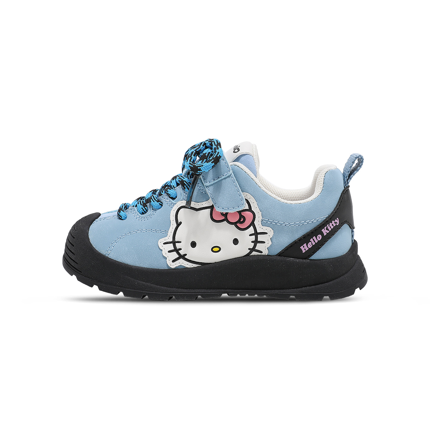 Hello Kitty x Synthetic Leather обувь для детей низкие кроссовки устойчивые к истиранию облегченные с амортизацией Sanrio, фиолетовый — фото 3