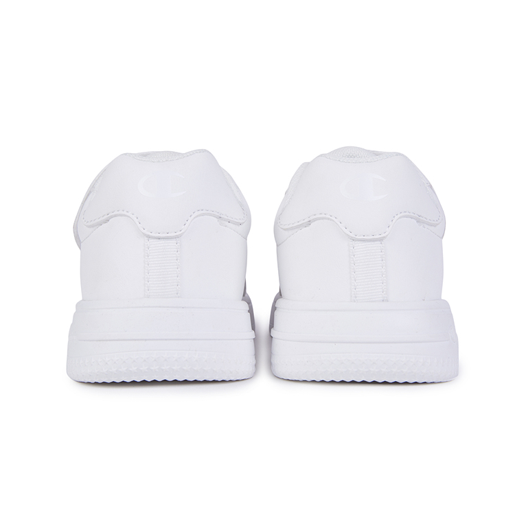 Champion Kids Детские кроссовки для скейтбординга с низким верхом, устойчивые к истиранию, белые — фото 4