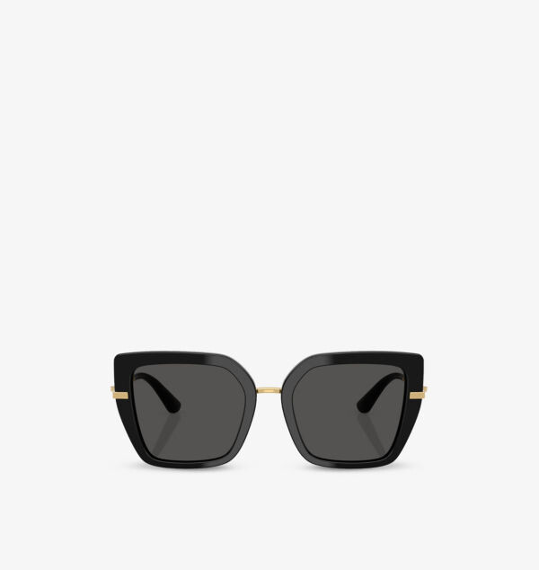

Солнцезащитные очки Dg4474 «кошачий глаз» из ацетата Dolce & Gabbana, черный