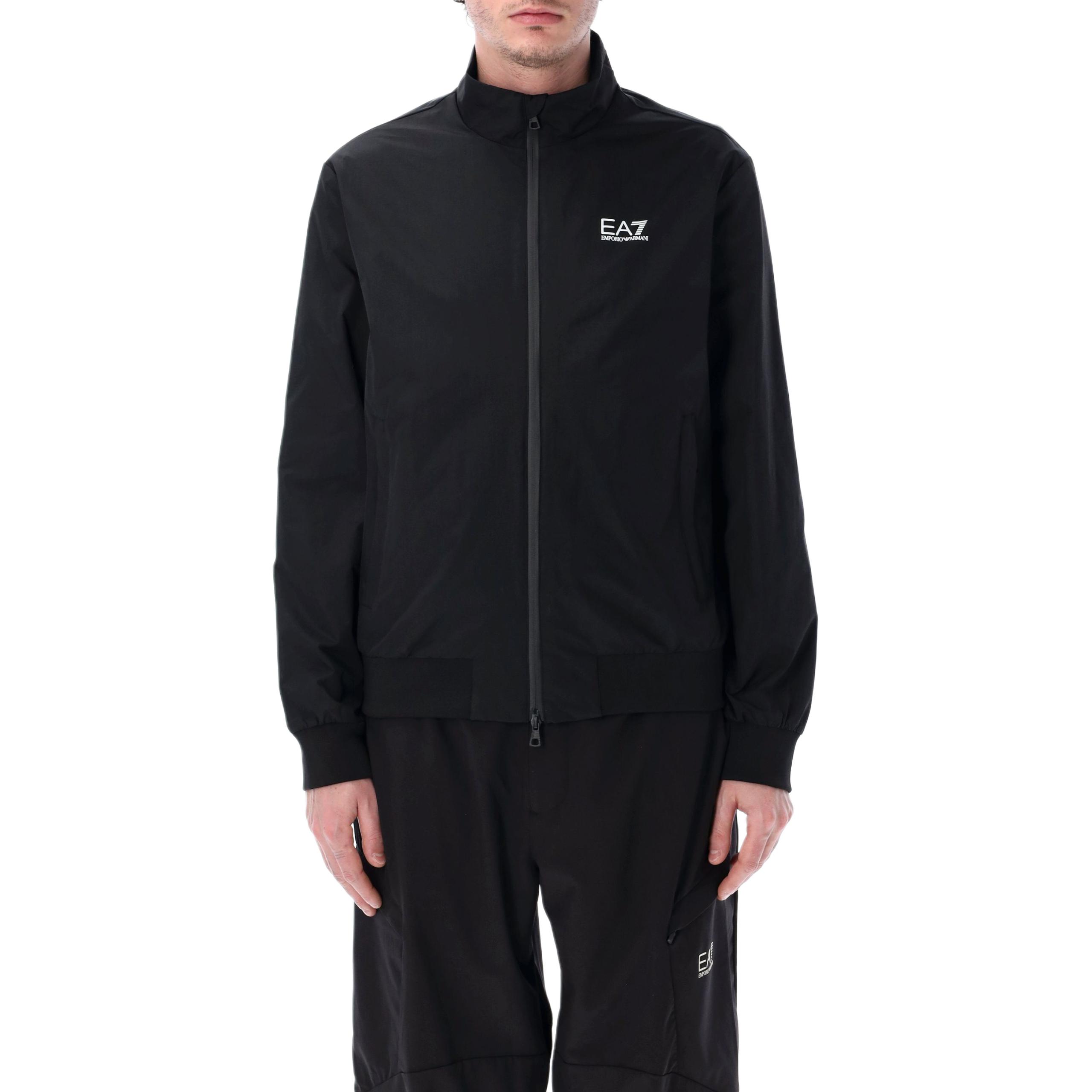 

EMPORIO ARMANI Куртка с принтом логотипа, Black