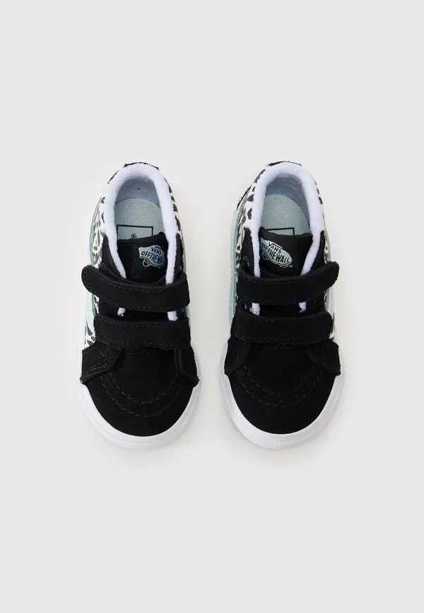 Кроссовки sk8 mid reissue унисекс Vans, Black/Pastel Blue — фото 4