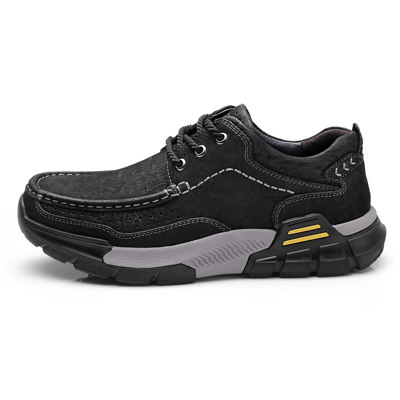 

3515 Мужские повседневные ботинки Black Khaki Strongman
