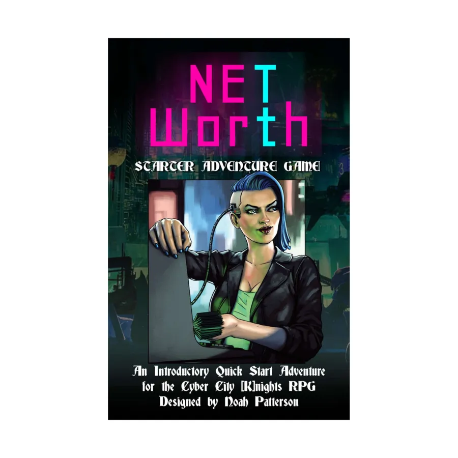 

Net Worth - Starter Adventure Game, Micro RPG, мягкая обложка