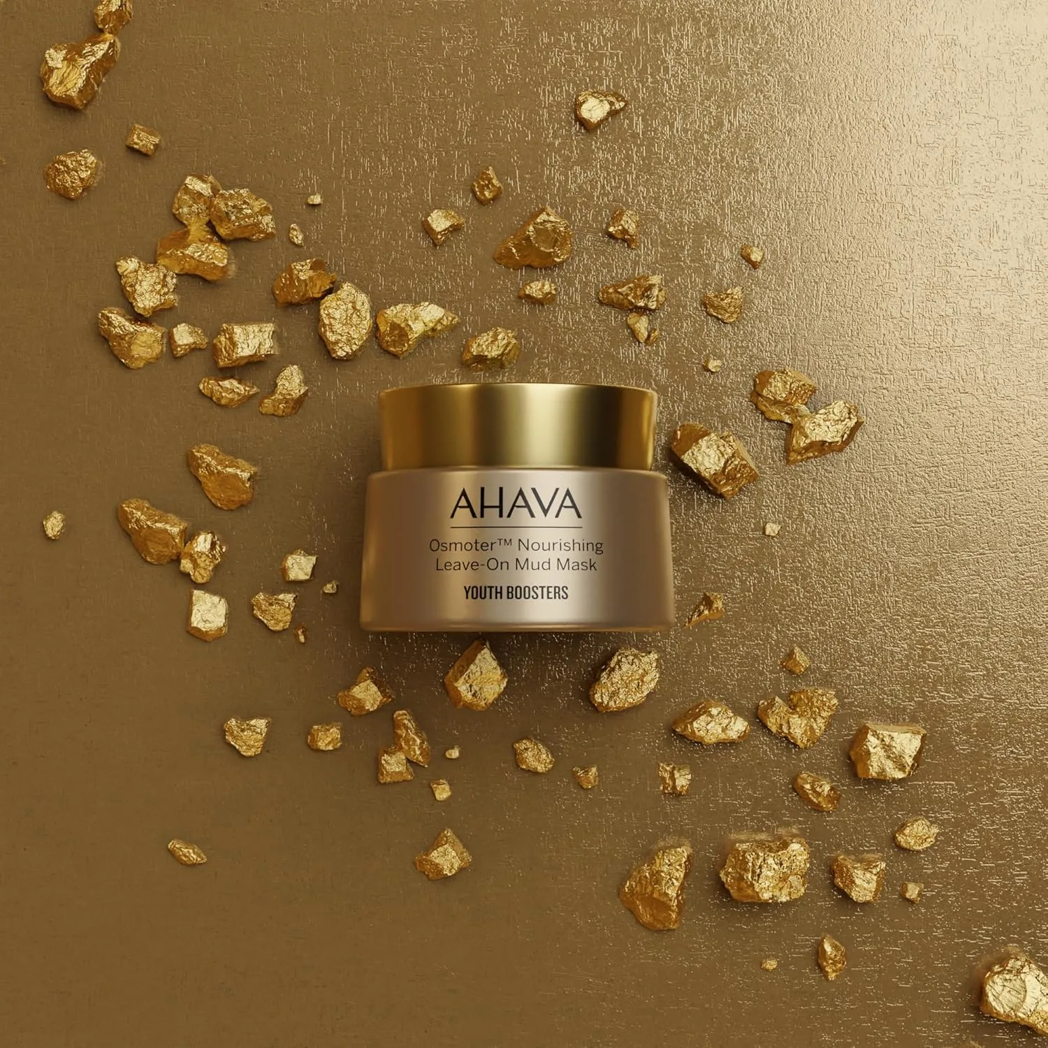 Маска для лица Ahava — Osmoter, питательная несмываемая грязевая - увлажняющая и очищающая с минералами Мертвого, 50 мл — фото 2