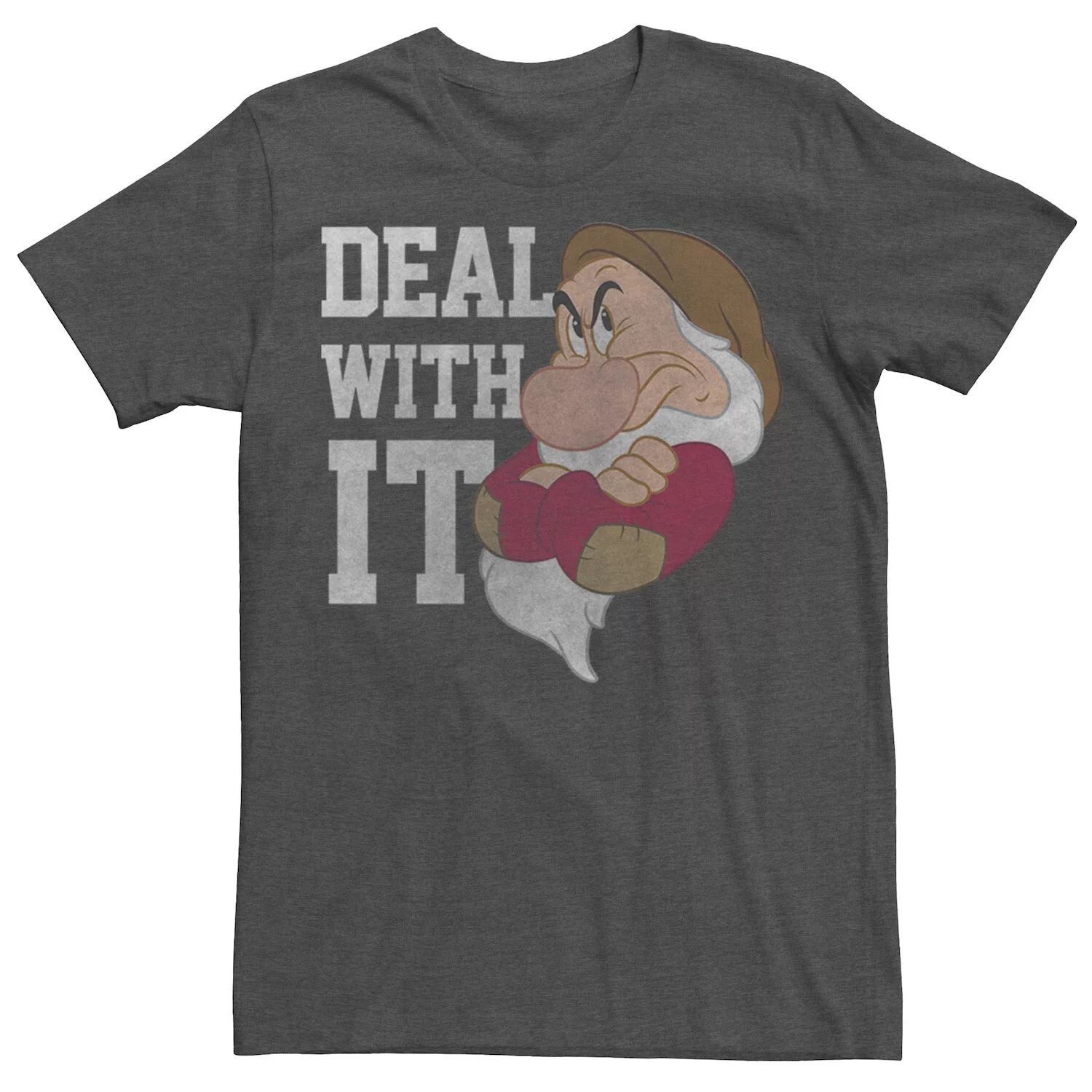 

Мужская футболка Snow White Grumpy Deal With It Disney