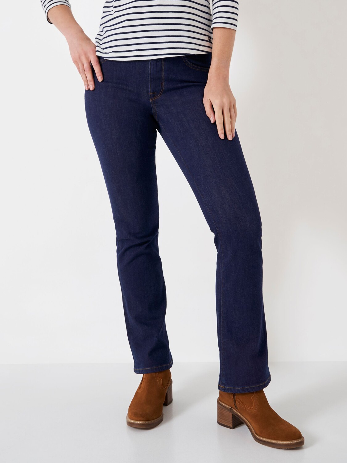 

Джинсы Bootcut Crew Clothing, синий