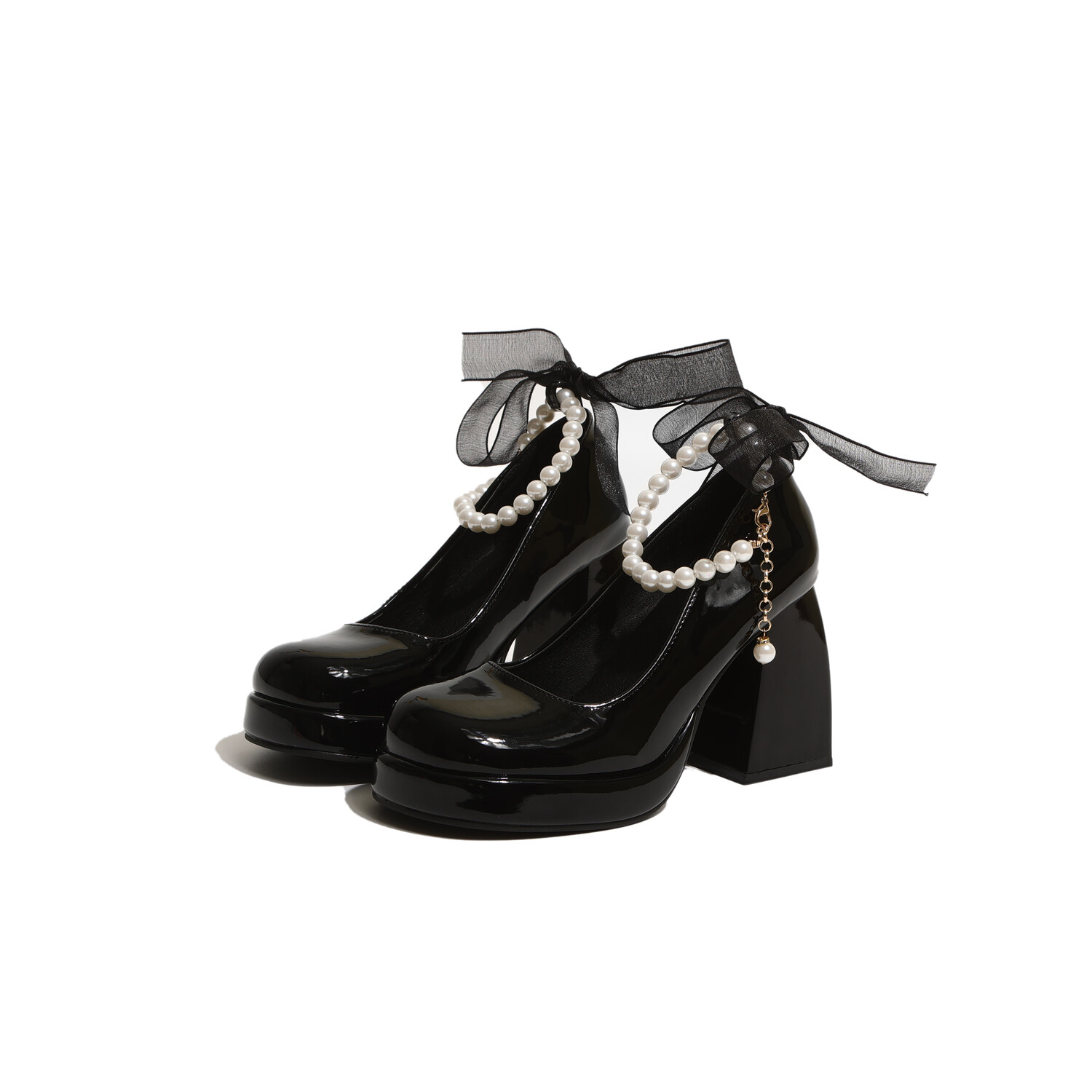 

Туфли FANNAISHI Mary Jane Shoes Women's, черный