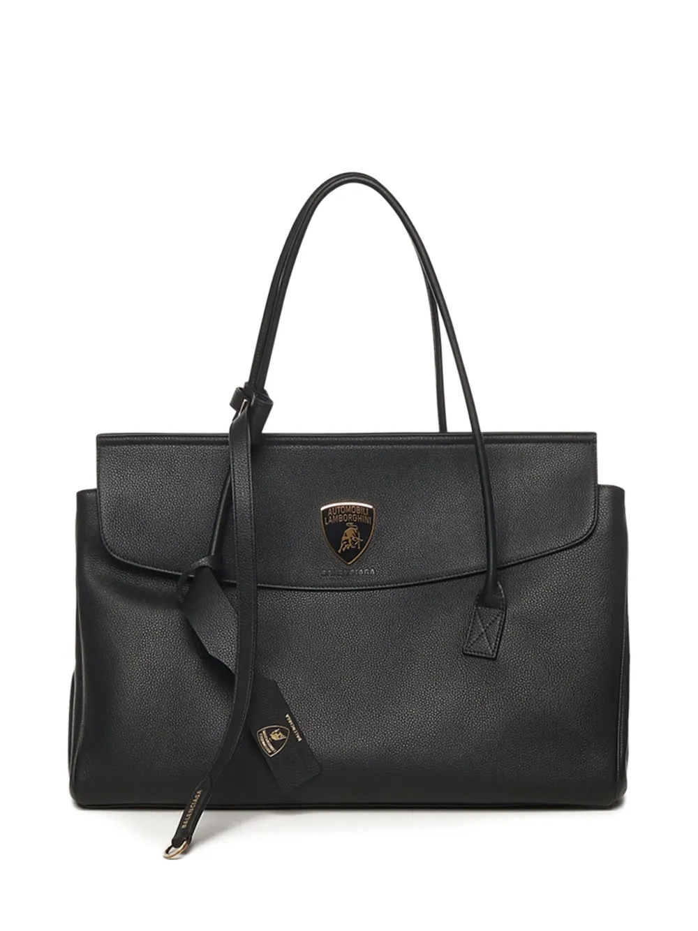 

Сумка Automobili Lamborghini Carrie Carry BALENCIAGA, черный