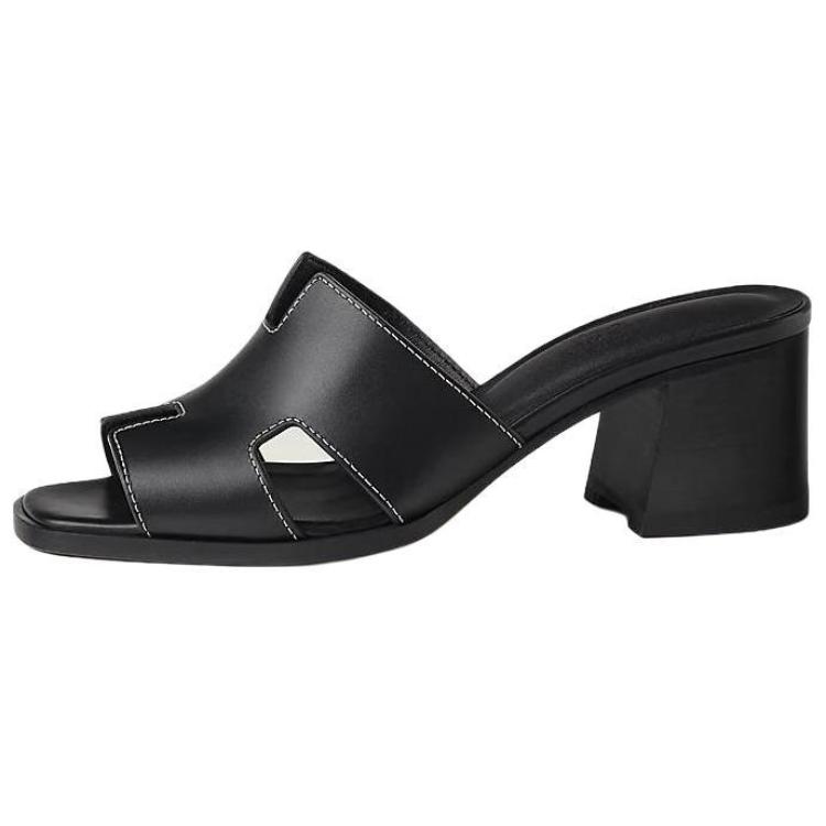HERMES Сандалии Helia Slide женские черные