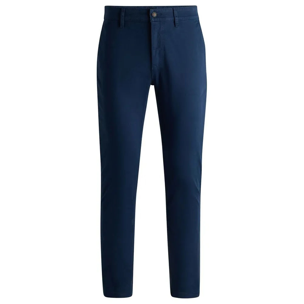 

Брюки чинос BOSS 10242156 Tapered Fit, синий