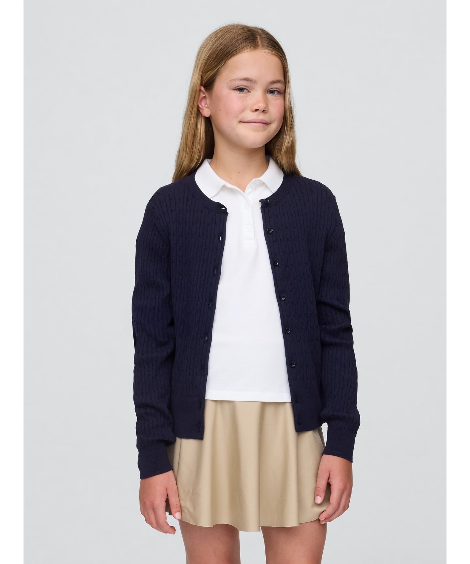 (K) Единый кардиган (детский) GAP, NAVY_UNIFORM