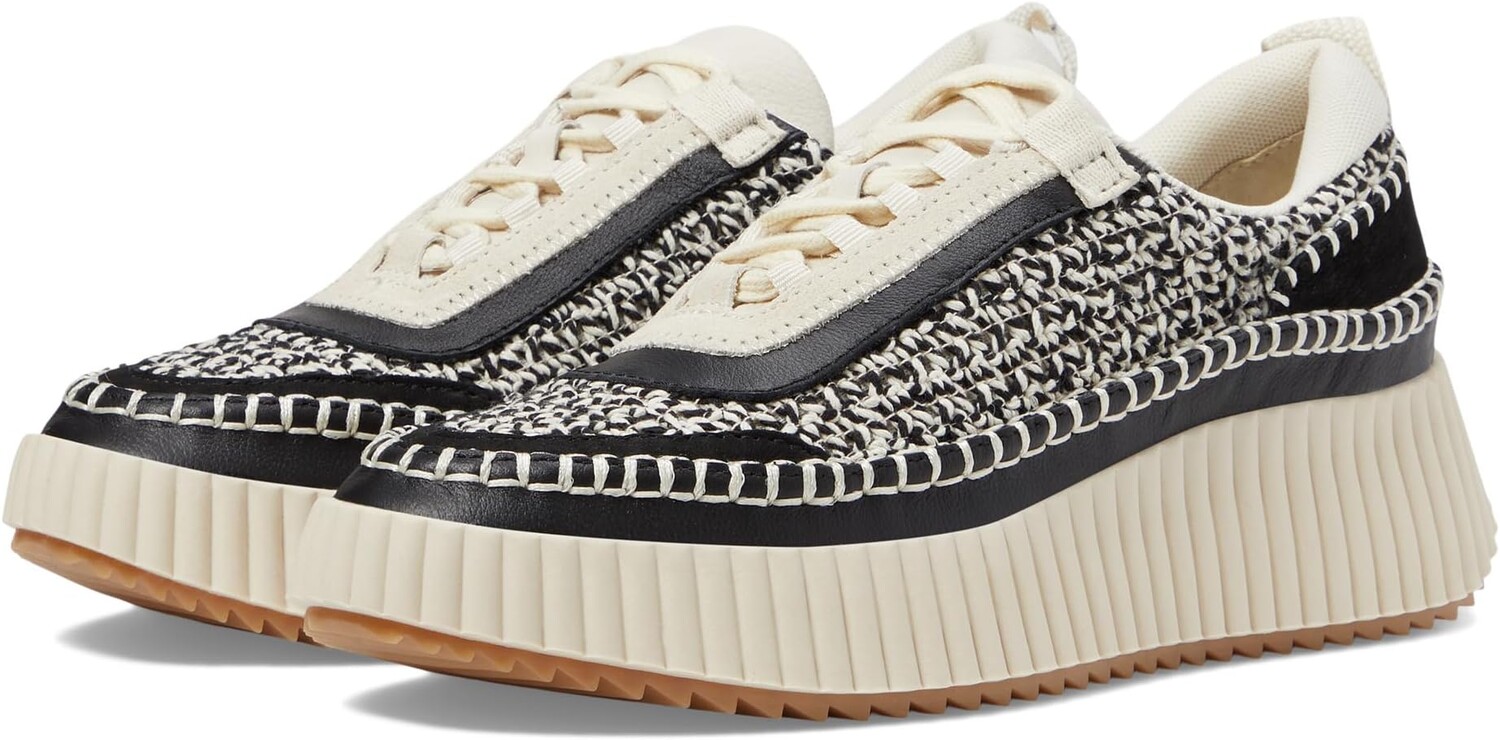 

Кроссовки Dolen Dolce Vita, цвет White/Black Woven, Белый, Кроссовки Dolen Dolce Vita, цвет White/Black Woven