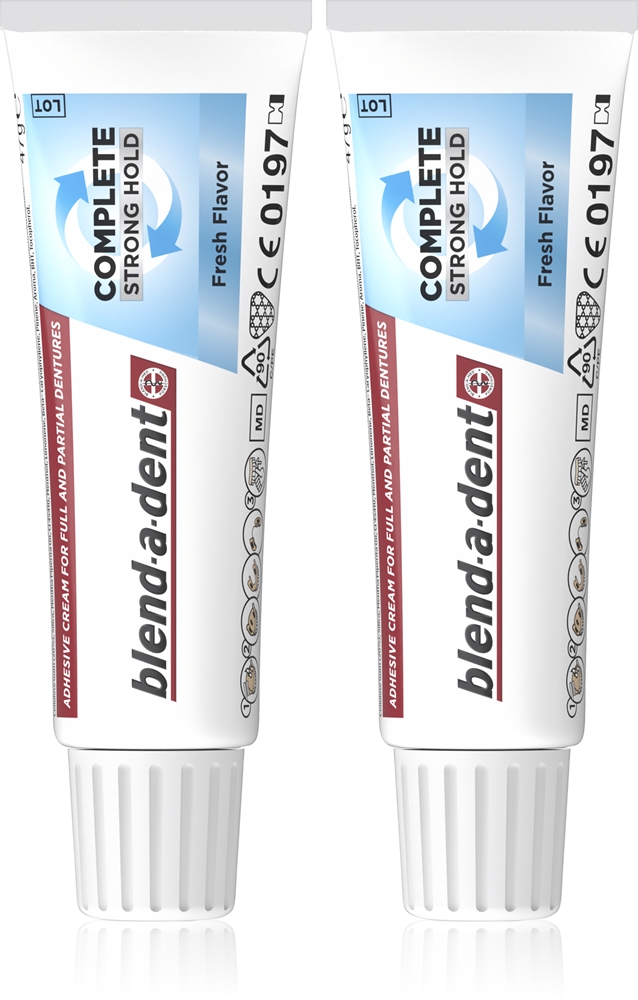 

Сверхпрочный оригинальный клей для зубных протезов Blend-A-Dent, 2× 47 гр