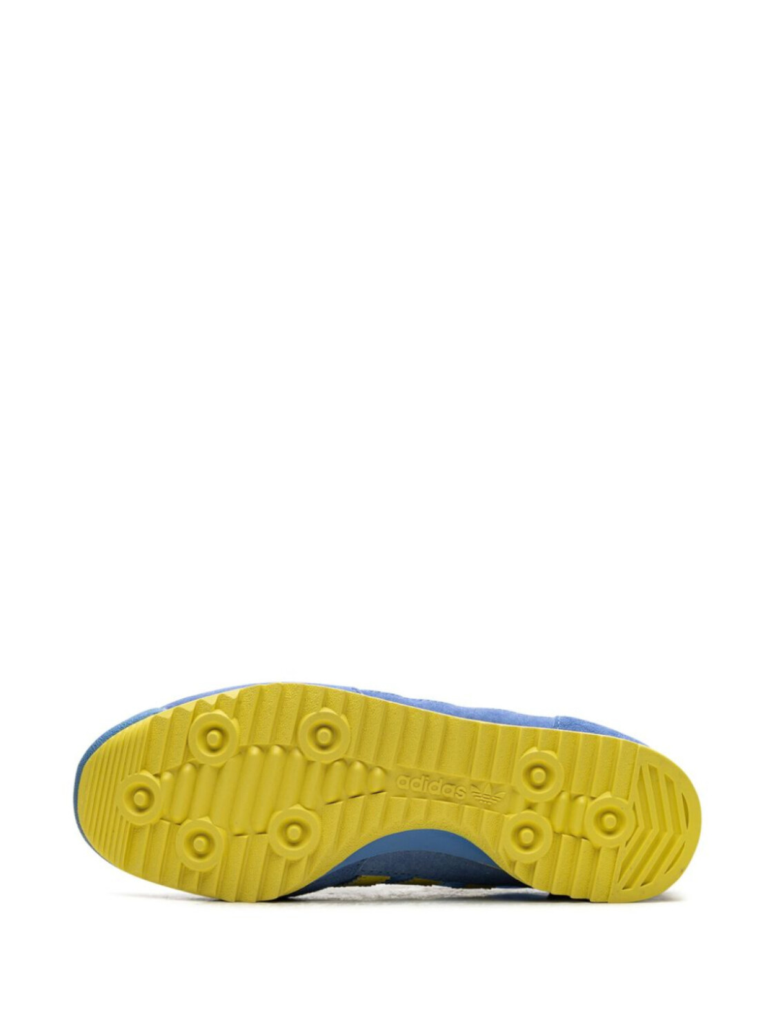 Adidas кроссовки SL 72 Sweden Pack - Blue/Yellow/Cloud White из коллаборации со Sporty & Rich, синий — фото 4