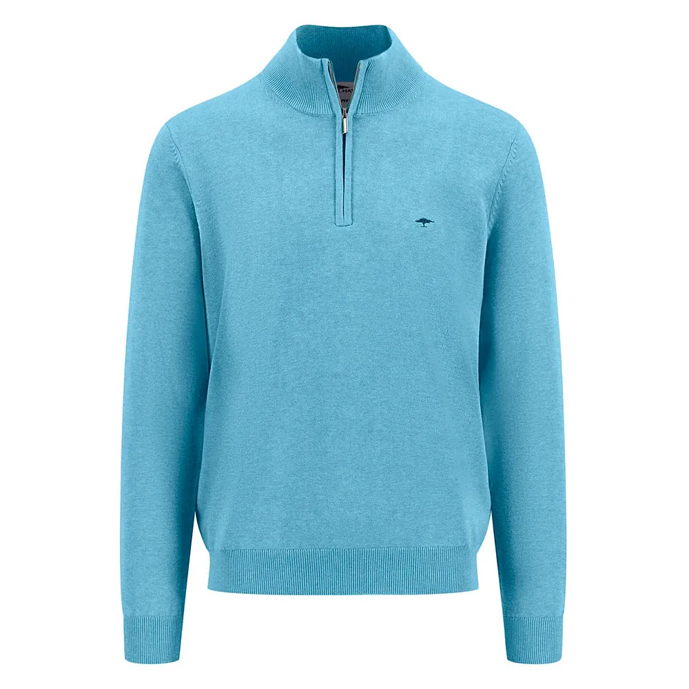 

Свитер Fynch Hatton Superfine half zip, синий