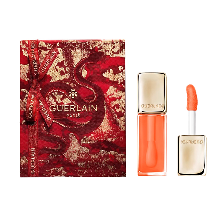 

JIAOLAN новогодний лимитированный блеск для губ Kiss And Kiss сыворотка водянистый легкое нанесение 9.5мл GUERLAIN