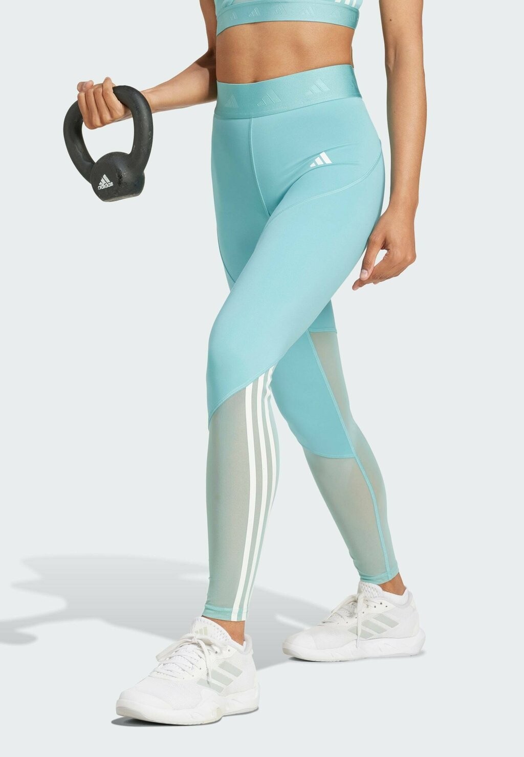 

Леггинсы HYPERGLAM FULL-LENGTH adidas Performance, зеленый