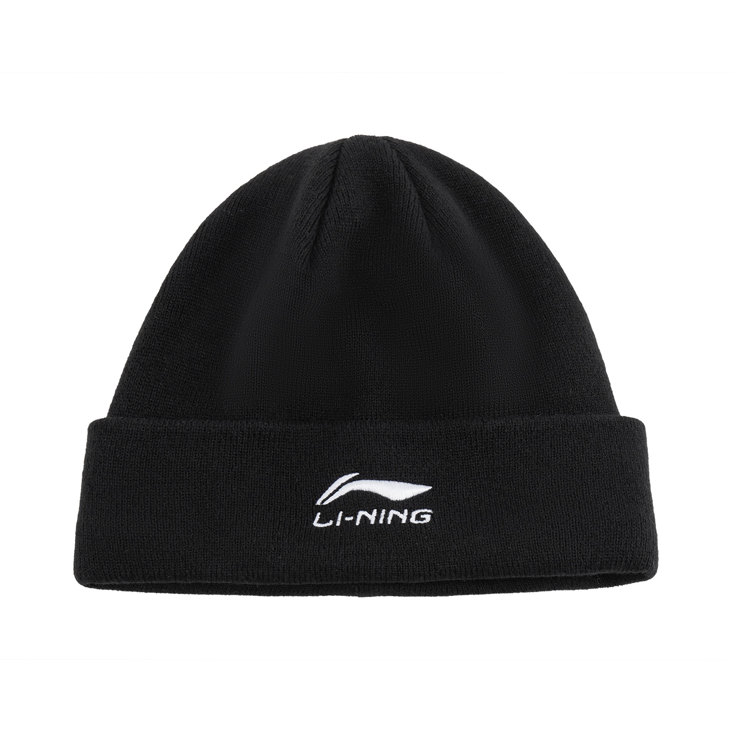 

LINING Акриловая вязаная шапка унисекс базовая черная, Basic Black