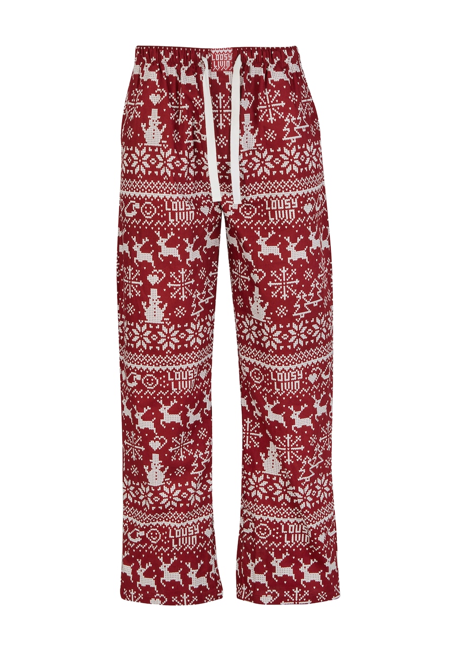 

Пижамные штаны Lousy Livin Scandi, красный