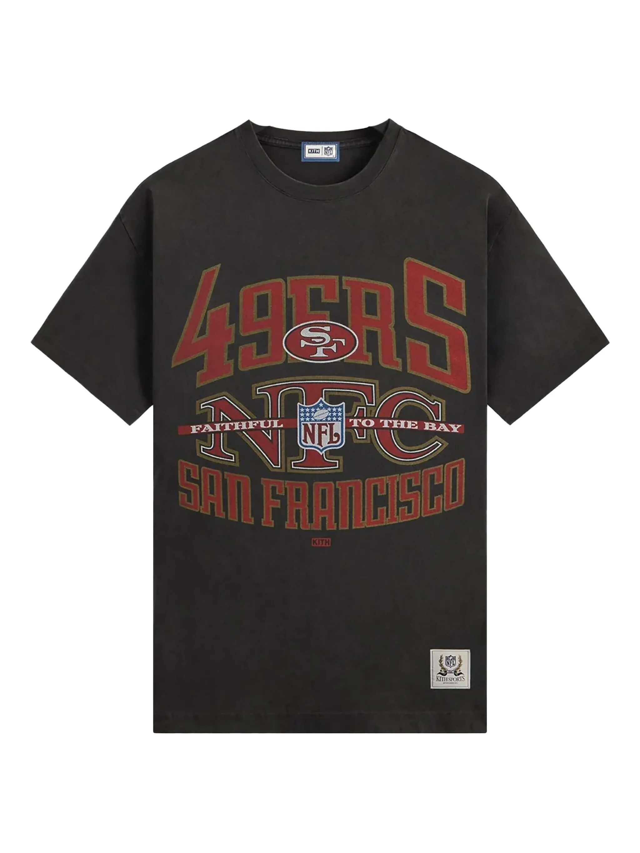 

Футболка NFL San Francisco 49ers Jones Kith, черный