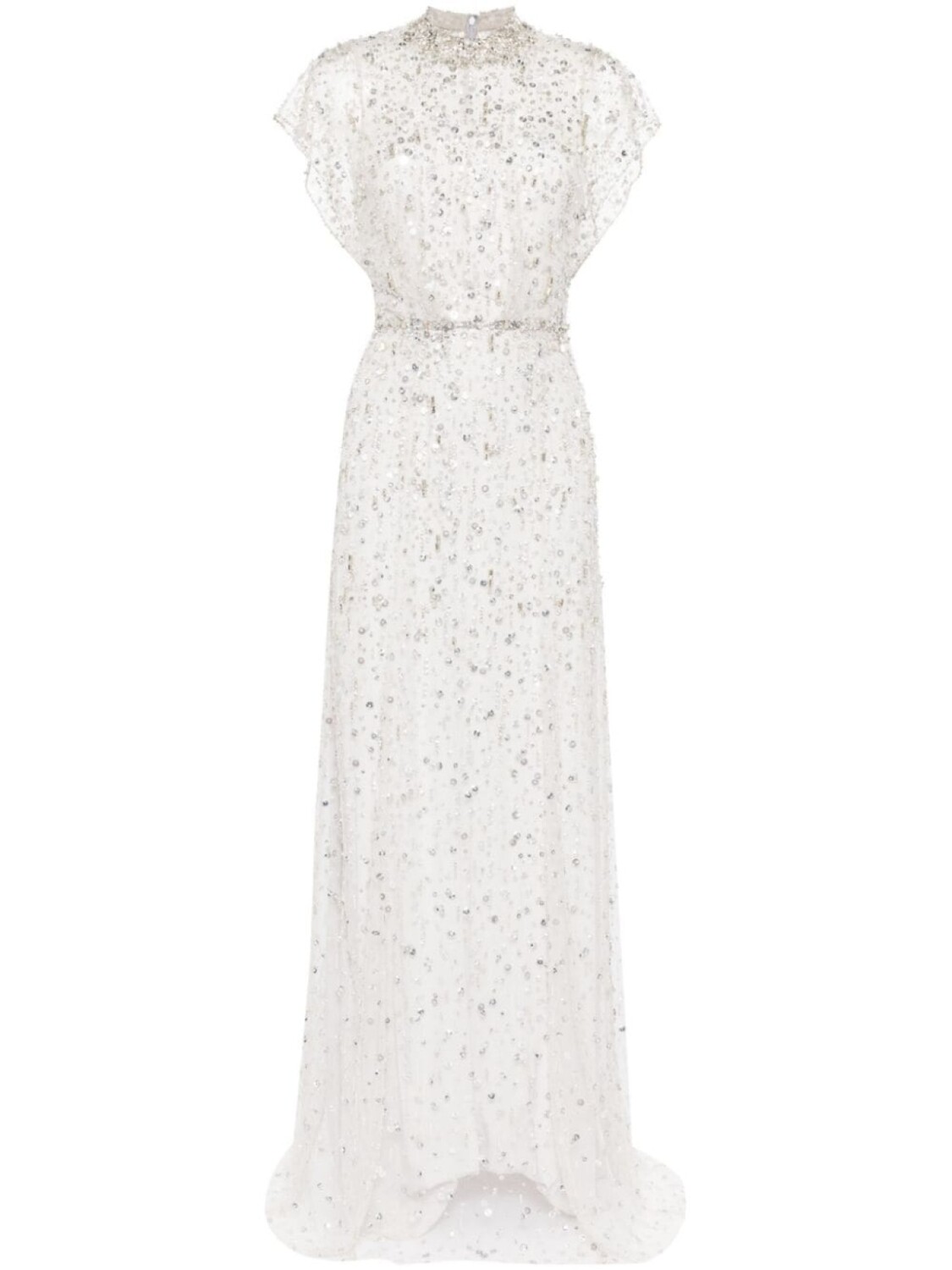 

Платье Crystal Drop Jenny Packham, серый