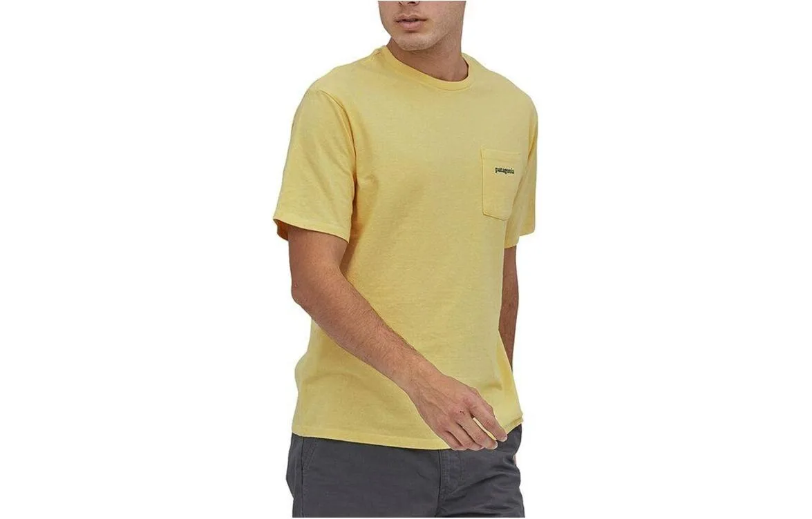 Футболка с логотипом Boardshort Patagonia, Light Yellow/ISLY