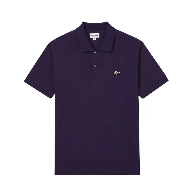 Поло с логотипом LACOSTE, ZSV/Velvet Purple