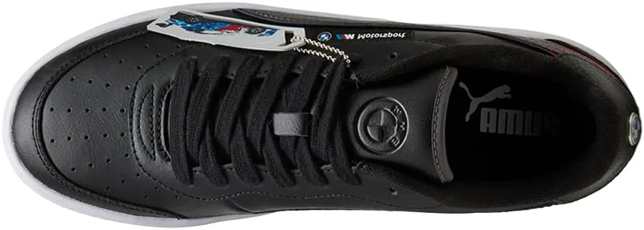 Мужские кроссовки PUMA BMW M Motorsport Ca с шнуровкой, повседневные - черные, черный — фото 4