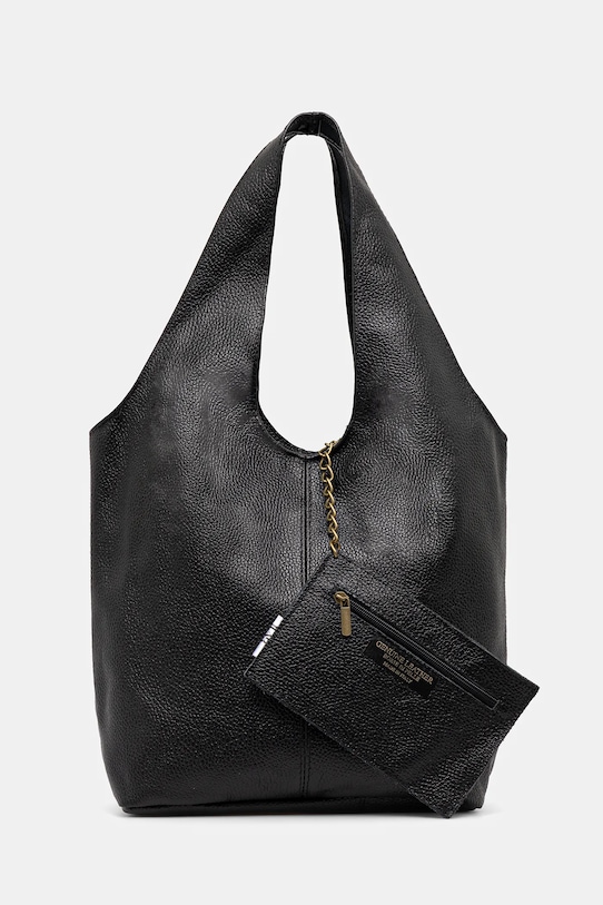 

Кожаная сумка Answear.Lab, черный