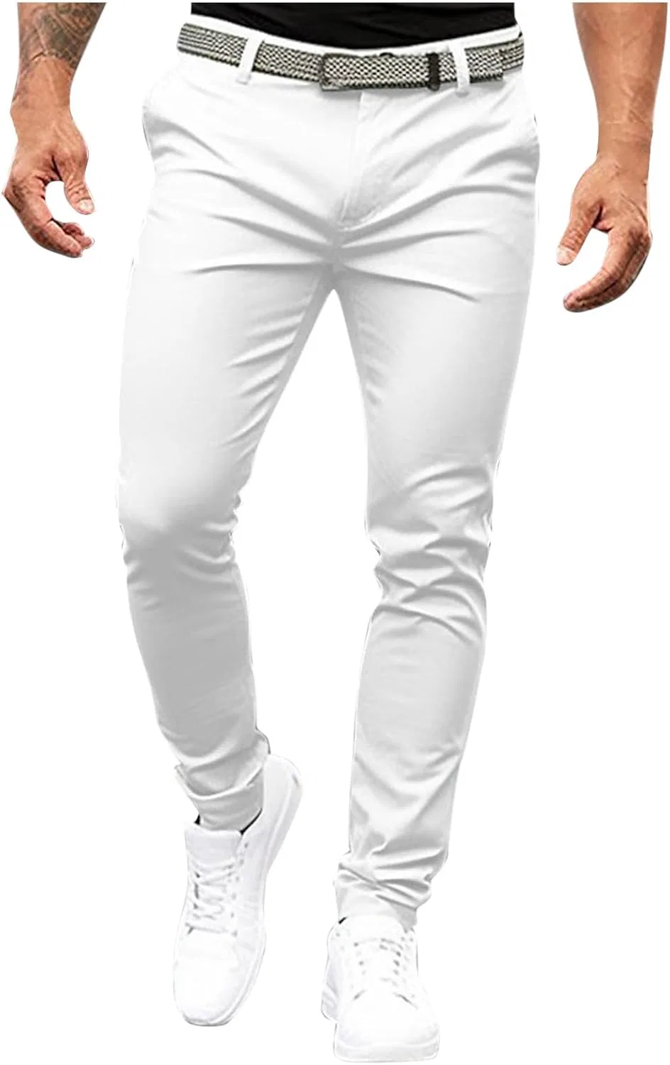 Джинсы Slim Fit, белые