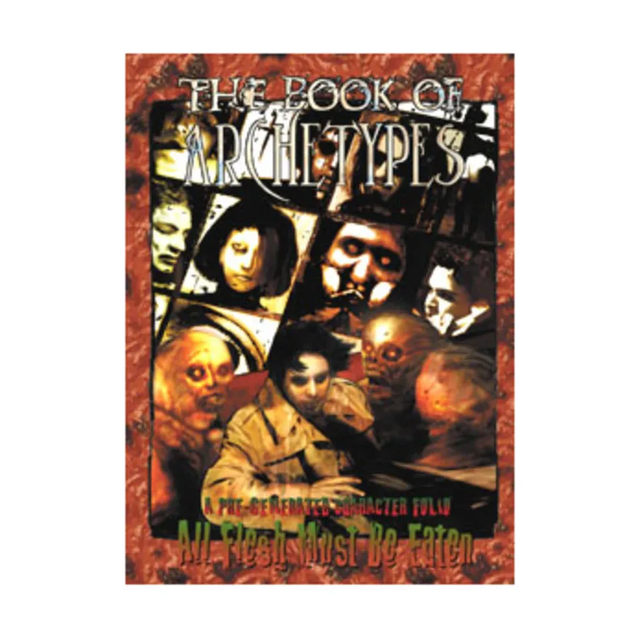 

Book of Archetypes #1, All Flesh Must Be Eaten, мягкая обложка