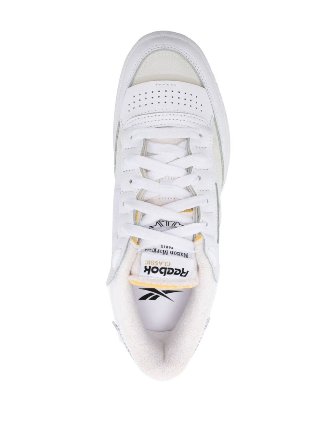 Кроссовки Maison Margiela х Reebok Club C Memory Of, белый — фото 4