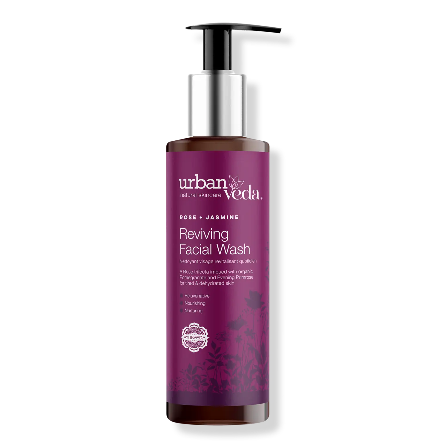 

Омолаживающий гель для умывания с розой и жасмином - против старения Urban Veda