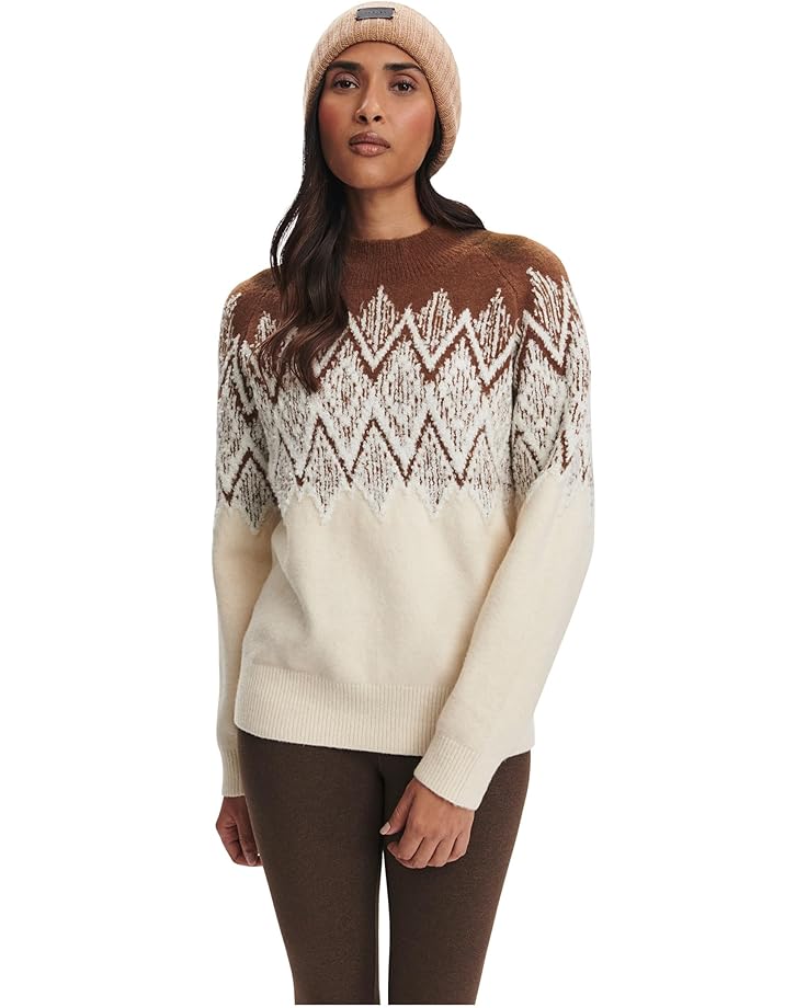 

Женский свитер Varley Siren Jacquard 2.0, Cocoa Dust